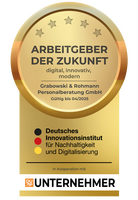 Logo-Auszeichnung für Grabowski & Rohmann Personalberatung GmbH
